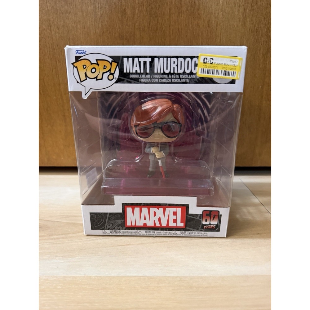 FUNKO POP! Deluxe Marvel: Daredevil - Matt Murdock w/ Radar (60th Anniversary)